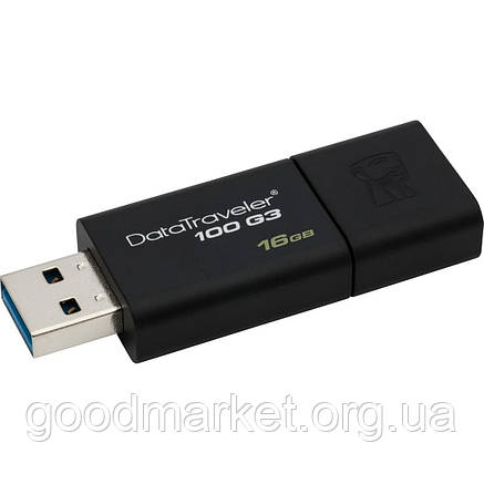 Флешка Kingston 16 GB DataTraveler 100 G3 DT100G3/16GB, фото 2