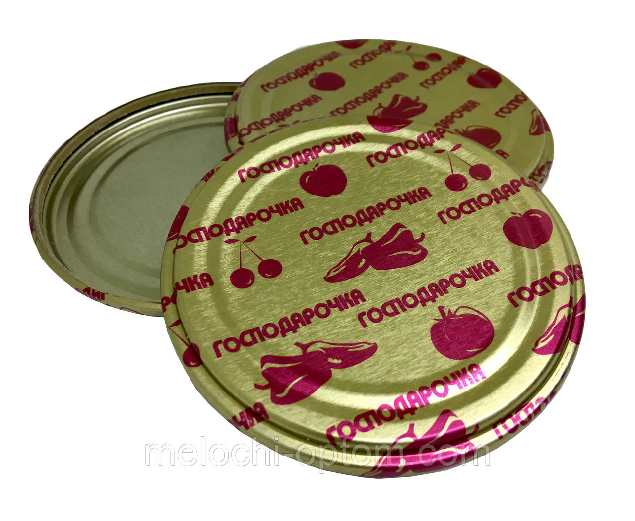 Кришки для консервації ГОСПОДАРОЧКА 50шт/уп