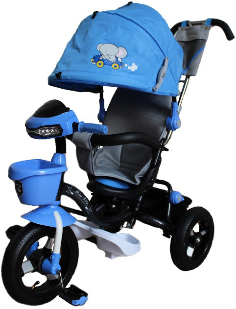 Велосипед дитячий Mini Trike 960-2 з фарою синій