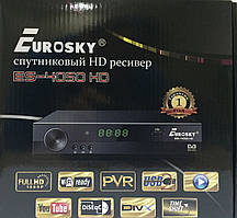 Супутниковий HD ресивер Eurosky ES-4050 HD (Wi-Fi/FULL HD/You Tube)