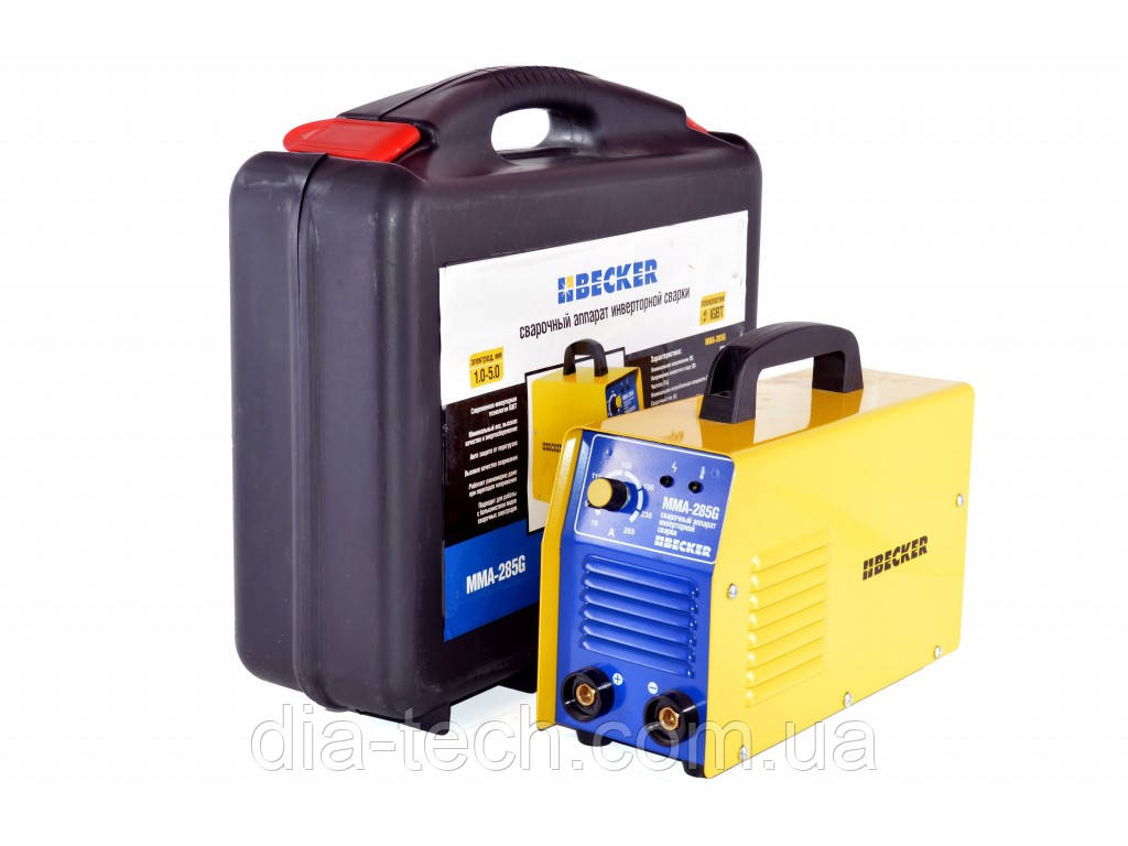 Зварювальний апарат інверторного типу Becker MMA-285, фото 1