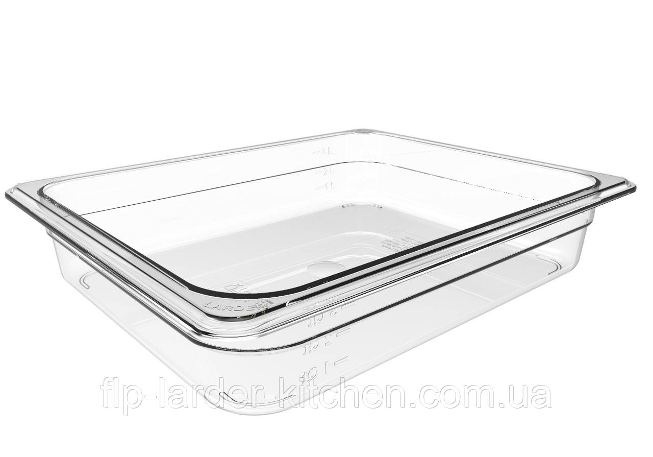 Гастроємність GN 1/2-65 Полікарбонат Прозорий, фото 1