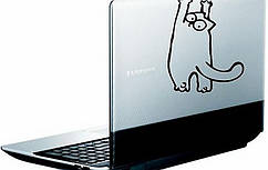 Вінілова наклейка на ноутбук-Кіті