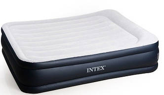 Надувне ліжко Intex 64136 (вбудований насос)