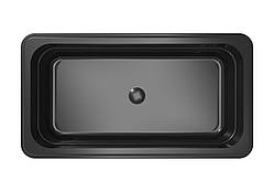 Гастроємність GN 1/4-65 Полікарбонат Чорний