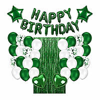 ФОТОЗОНА Набір повітряних куль на День Народження Happy Birthday магія у нас
