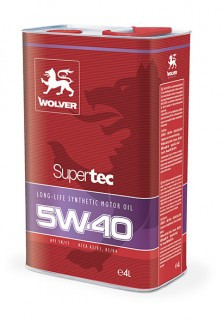 Моторна олива WOLVER Supertec 5w40 SN/CF