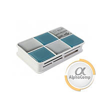 Кардридер USB ALL in1 SD/mini SD/MMC/RS-MMC/MMC 4.0/RS-MMC 4.0/XD/XD Type M/XD Type H/MS/MS Pro/MS