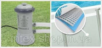 Каркасний басейн INTEX 28318 Prism Frame Pool (488Х244Х107), фото 3