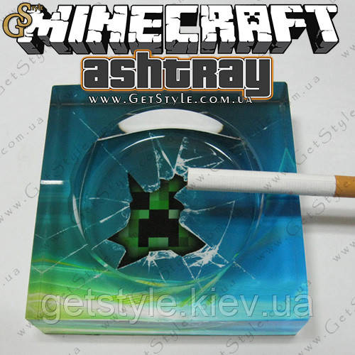 Попільничка MineCraft - "Minecraft Ashtray"