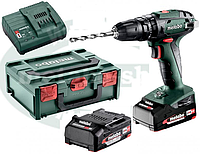 Професійний акумуляторний ударний шурупокрут Metabo SB 18 : з АКБ 2шт-18V 2Ah (602245560)