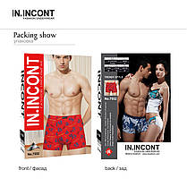 Чоловічі боксери стрейчеві марка «IN.INCONT» Арт.7552, фото 4