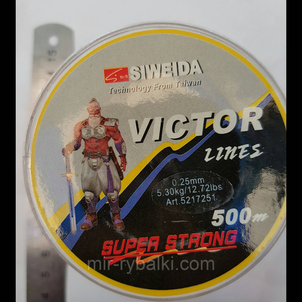 Волосінь Victor 500 м Акція! 0.25