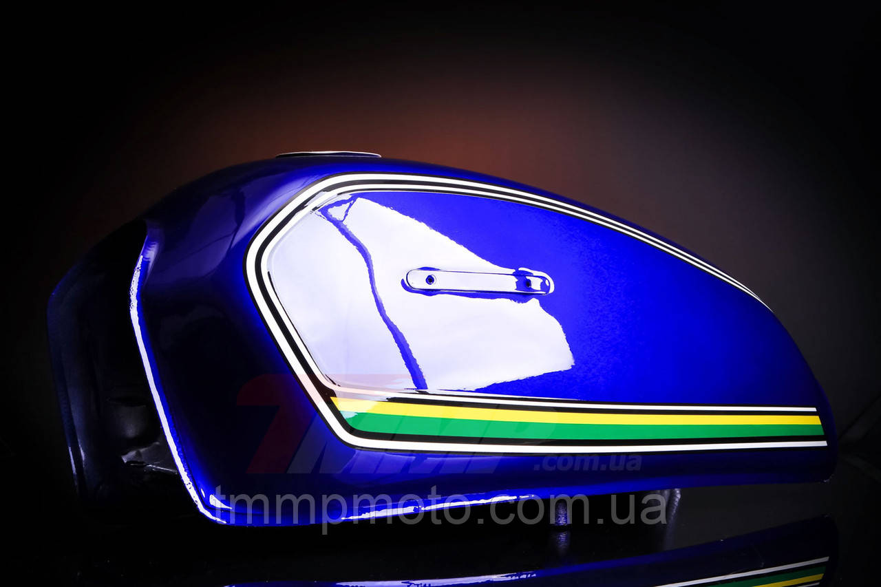 Бак Альфа синього кольору