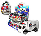 Яйце Машина Поліція з драже 12 шт (Aras), фото 2