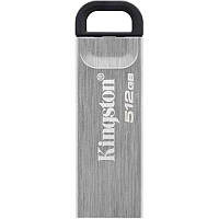 Флеш-накопитель Kingston DataTraveler Kyson 512GB USB 3.2 серебристый с черным