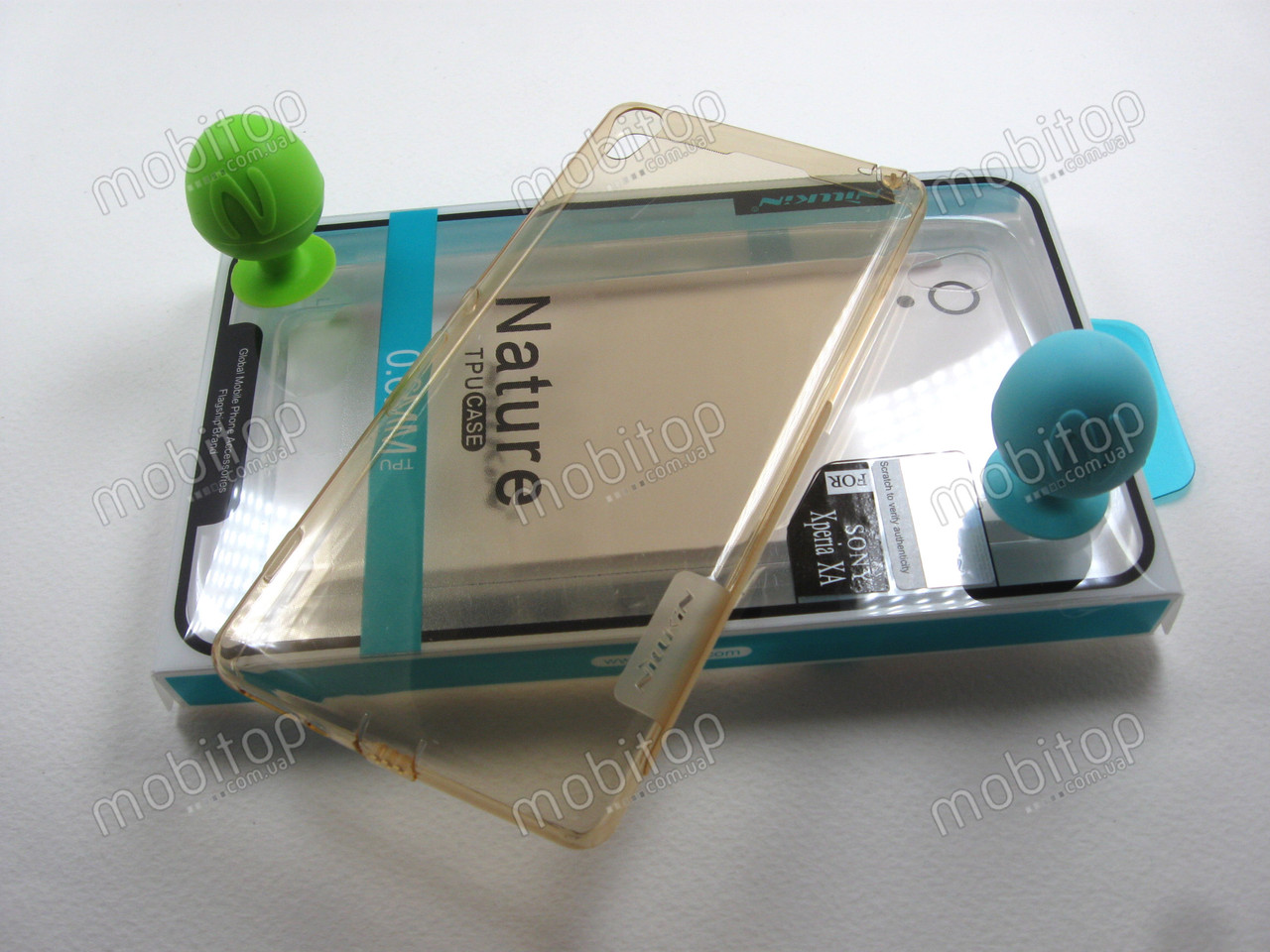 Чохол Nillkin Nature Sony Xperia XA (коричневий), фото 1