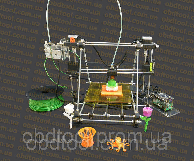 3D-принтер reprap — Уже зібраний і налаштований 3Д-принтер — гарний бюджетний варіант із точністю 100 мікронів