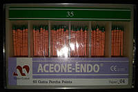 Штифты гуттаперчивые Aceone-Endo 04 №35