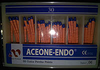 Штифты гуттаперчивые Aceone-Endo 06, №30