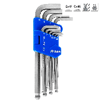 Набір шестигранних ключів S&R 10 шт (1.5-10 мм), 365302110