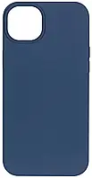 Чохол 2Е Basic для iPhone 14 Max, Liquid Silicone, синій світлий (647173)