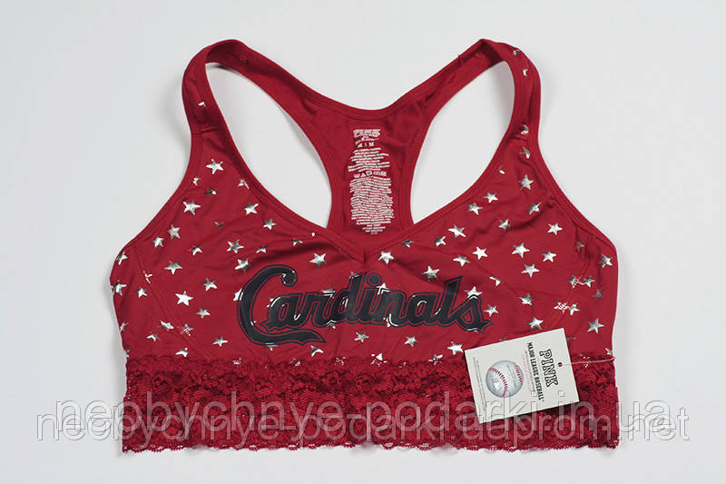 Йога топ c мереживом PINK, Victoria's Secret, розмір М