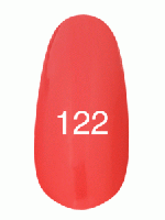 Гель лак № 122 (Глубокий коралловый) 8 мл.(срок годности истек)
