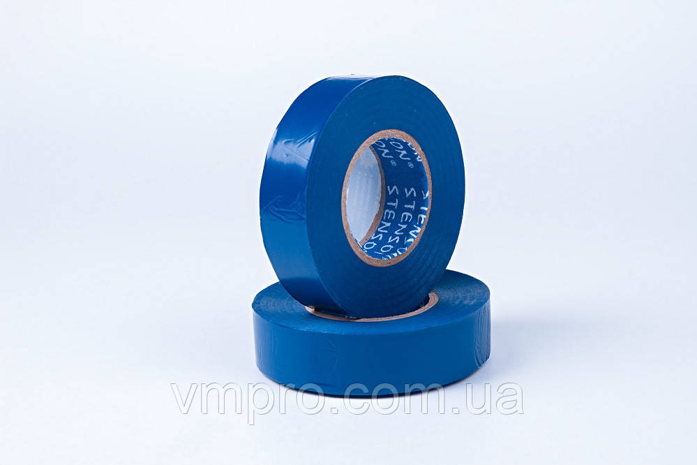 Изоляционная лента ПВХ "Stenson" синяя (20m×19mm×0.13mm),изолента ПВХ MH-0025 - фото 3 - id-p511136213