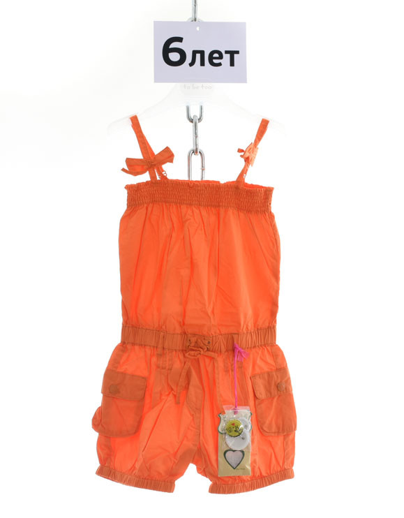 Дитячий літній комбінезон для дівчинки "To bee Too", фото 1