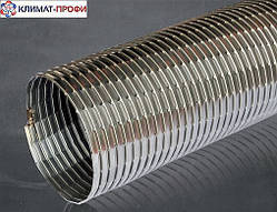  Високотемпературні металорукави з неіржавкої сталі з ущільненням із силікону 100 мм