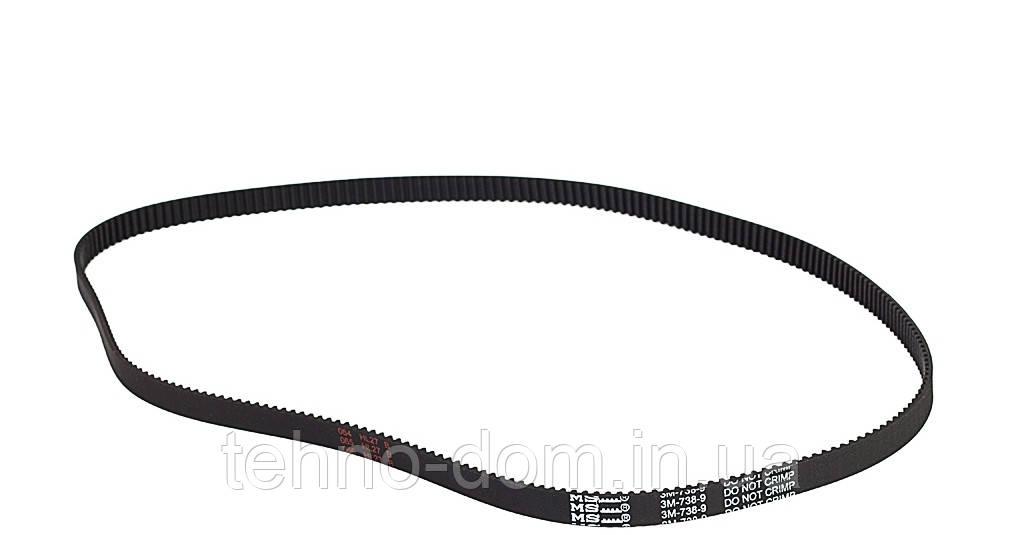 Ремінь HTD 3M738, для кухонного комбайна