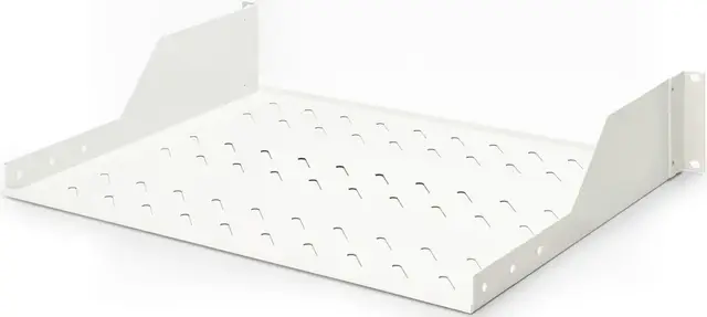 Полка DIGITUS 19", 2U, консольная, 352мм, серая
