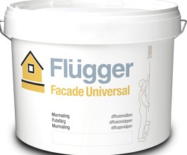Фарба фасадна акрилова Flugger Façade Універсальний, банку 9,1 л