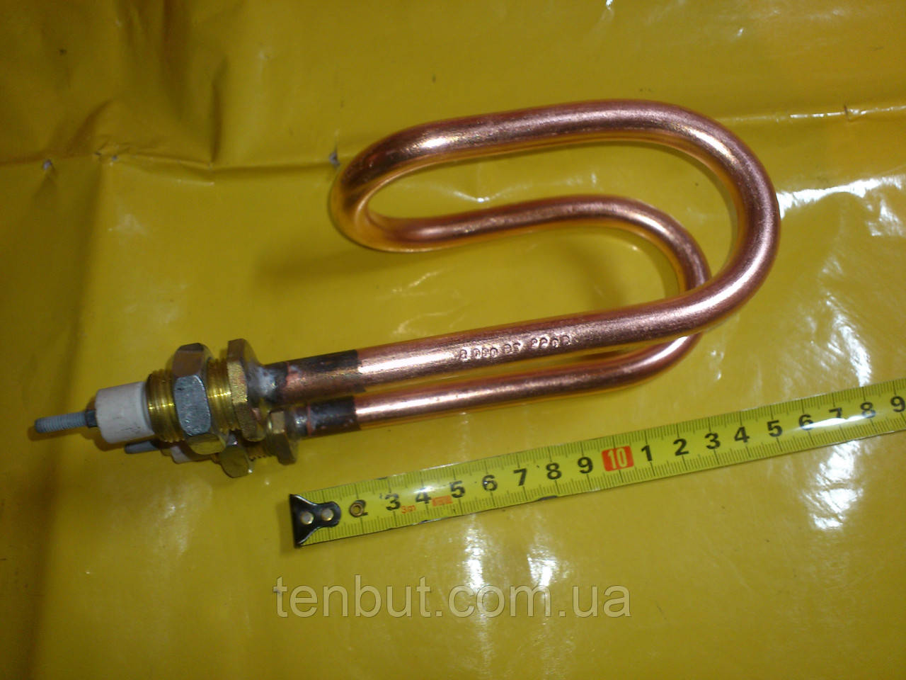 Мідний тен лижа для дистиллированния води 2.0 кВт. / 220 В. різьба м-18 мм. Україна ., фото 1