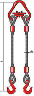 Строп канатный двухветвевой 33,0 мм
