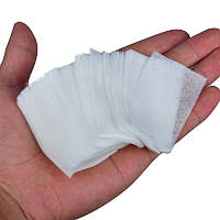 Безворсові серветки для манікюру 100 шт (колір рандомний)