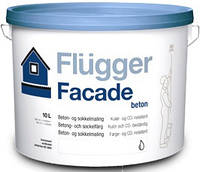 Краска для фасада акриловая Flugger Façade Beton, банка 1 л