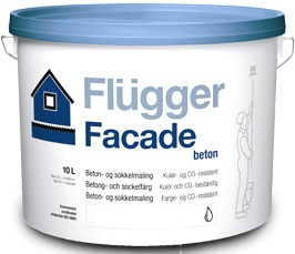 Краска для фасада акриловая Flugger Façade Beton, банка 10 л - фото 1 - id-p511126898