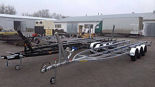 Причіп для яхти 8 м завдовжки, до 3 т. Цинк. Без гальм!