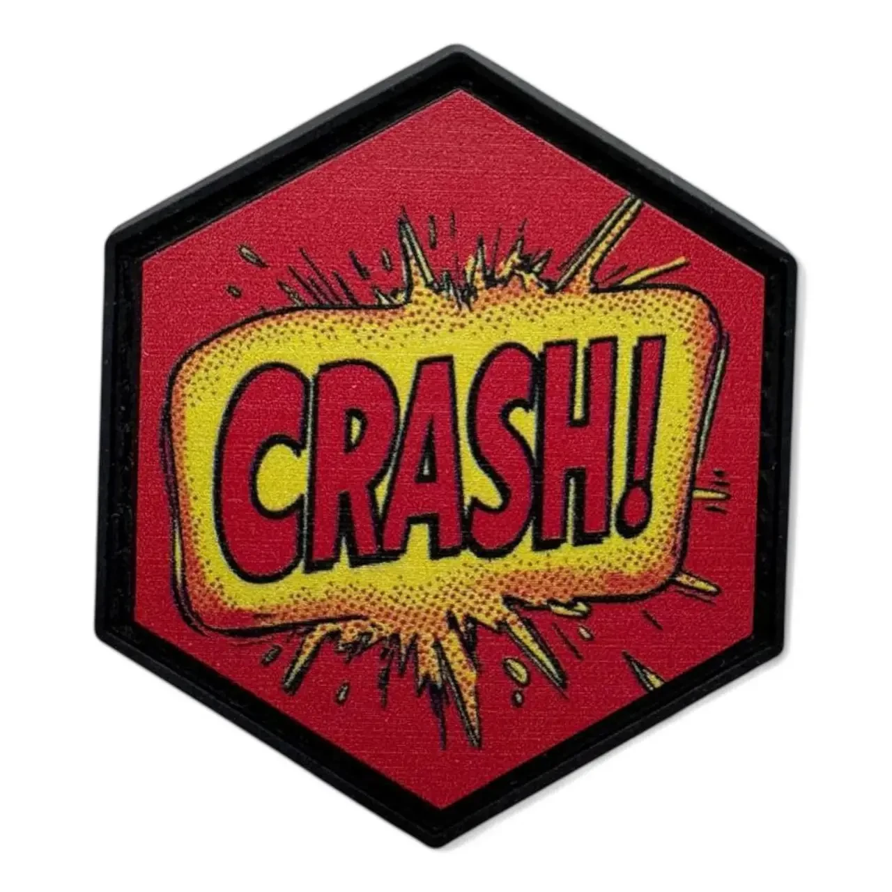 Патч / шеврон "CRASH!" {2505-piho}, фото 1