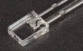 Світлодіод прямокутний 2х5х7 білий