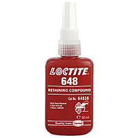 Loctite 648 Вал-втулочный фиксатор высокотемпературный, быстроотверждаемый 50мл