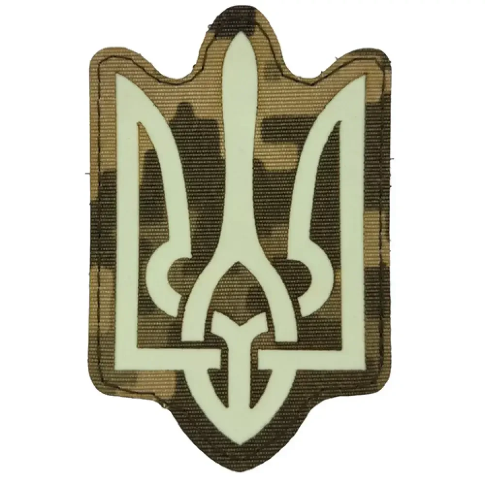 Патч / шеврон Герб светонакопительный Laser Cut {2035-piho}, фото 1