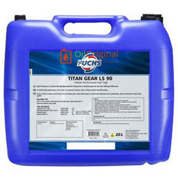 Трансмісійна олива Titan GEAR LS 90 (GL-5), фото 1