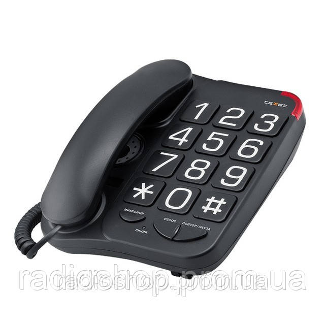 Стаціонарний телефон TEXET TX-201