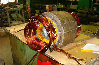 Перемотування статора електро двигуна