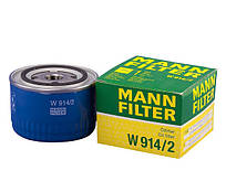 Фільтр оливний Mann W914/2 (Лада, ваз, приора, сенс, таврія)
