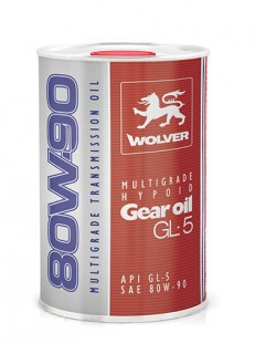 Трансмісійна олива WOLVER Multigrade Hypoid Gear Oil 80w90 (GL-5), фото 1