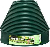 Экобордюр Оптимальный Тип 2, 20м, Зеленый, поребрик